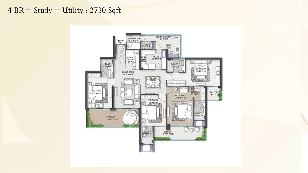 4.5 BHK
